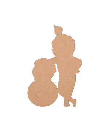 MDF Krishna Fridge Magnet
