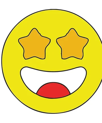 MDF Star Fridge Magnet