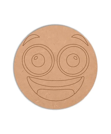 MDF Happy Fridge Magnets
