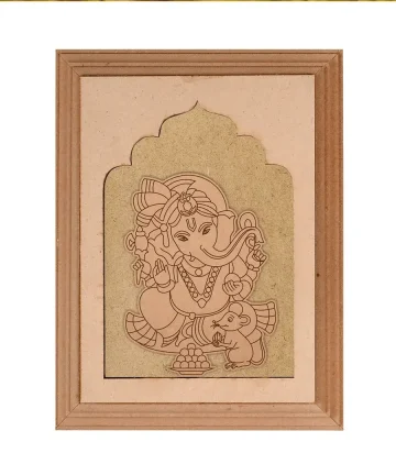 Ganesha Pre Marked Jharokha Base