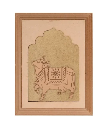 Cow Designer MDF Plain Jharokha