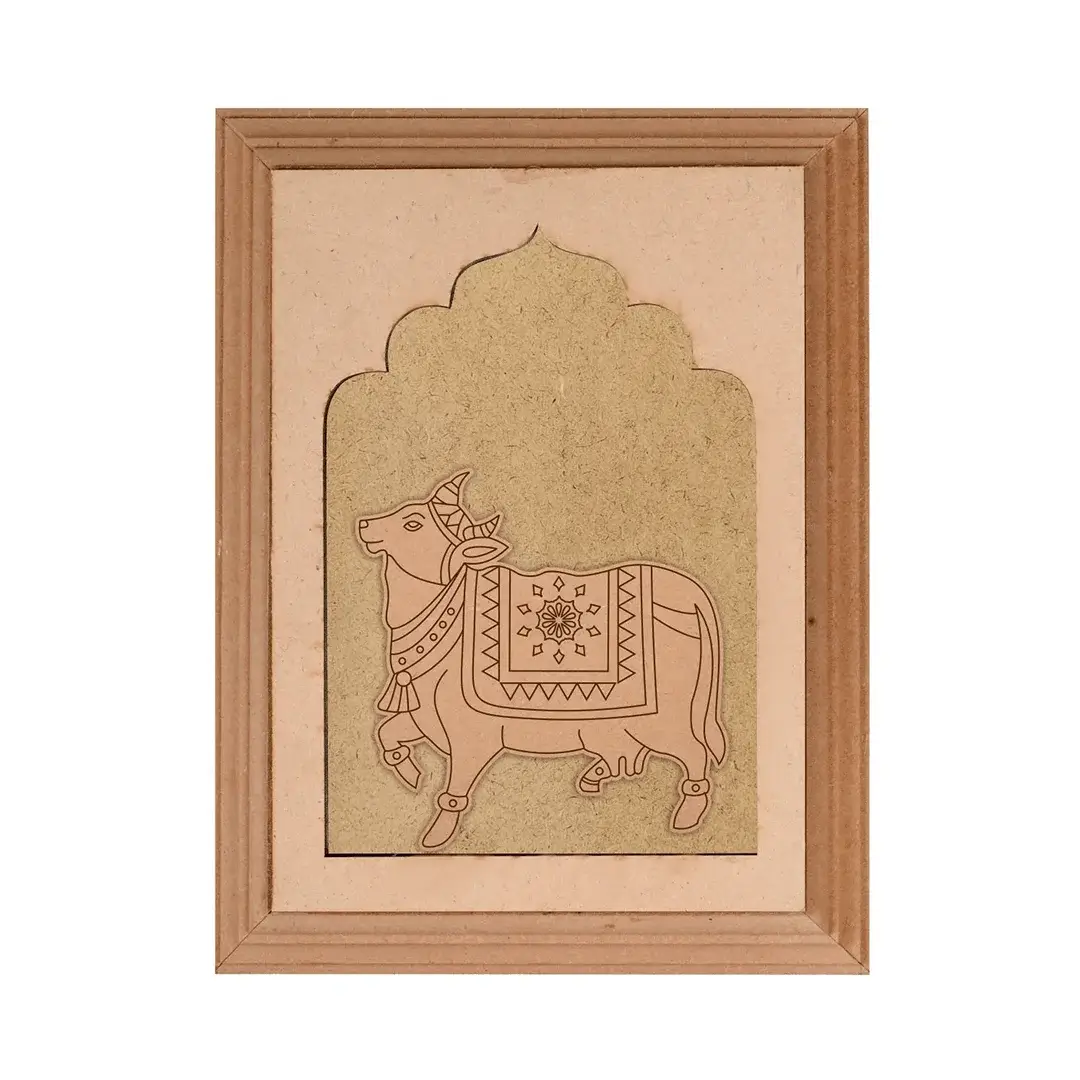 Cow Designer MDF Plain Jharokha Cow Designer MDF Plain Jharokha