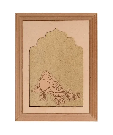 DIY Bird Designer MDF Plain Jharokha