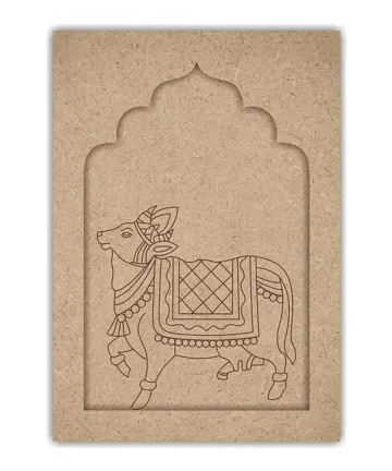 Pichwai Cow Pre Marked Jharokha