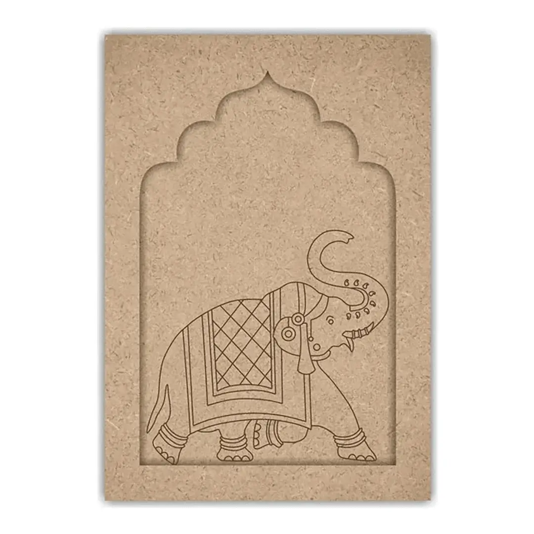 Elephant Pre Marked Jharokha