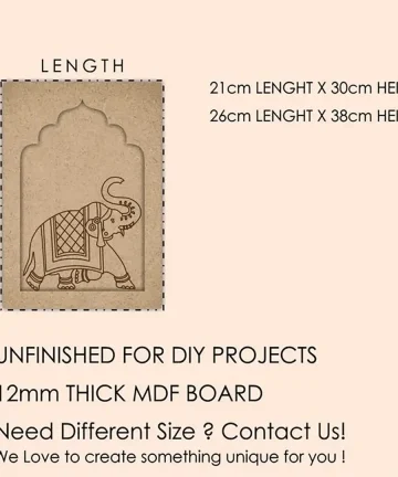 Elephant Pre Marked Jharokha