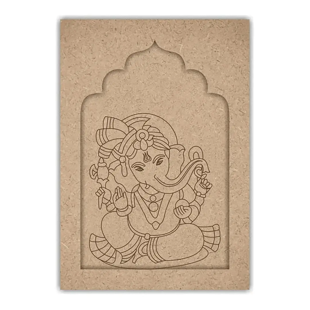 Ganpati Pre Marked Jharokha