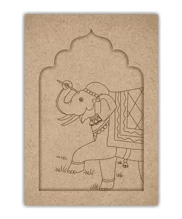 Pre Marked Elephant Base Jharokha