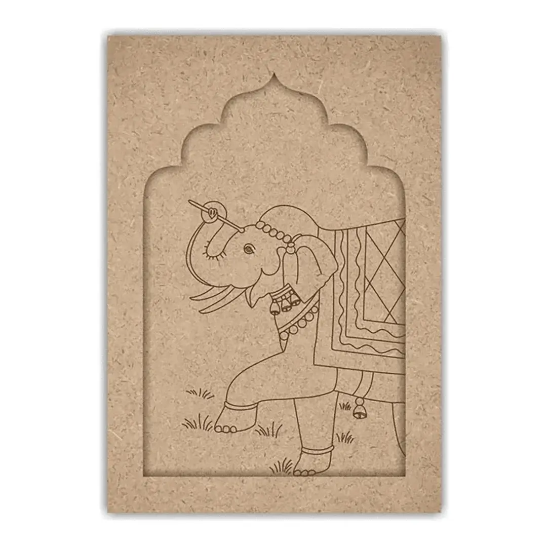 Pre Marked Elephant Base Jharokha