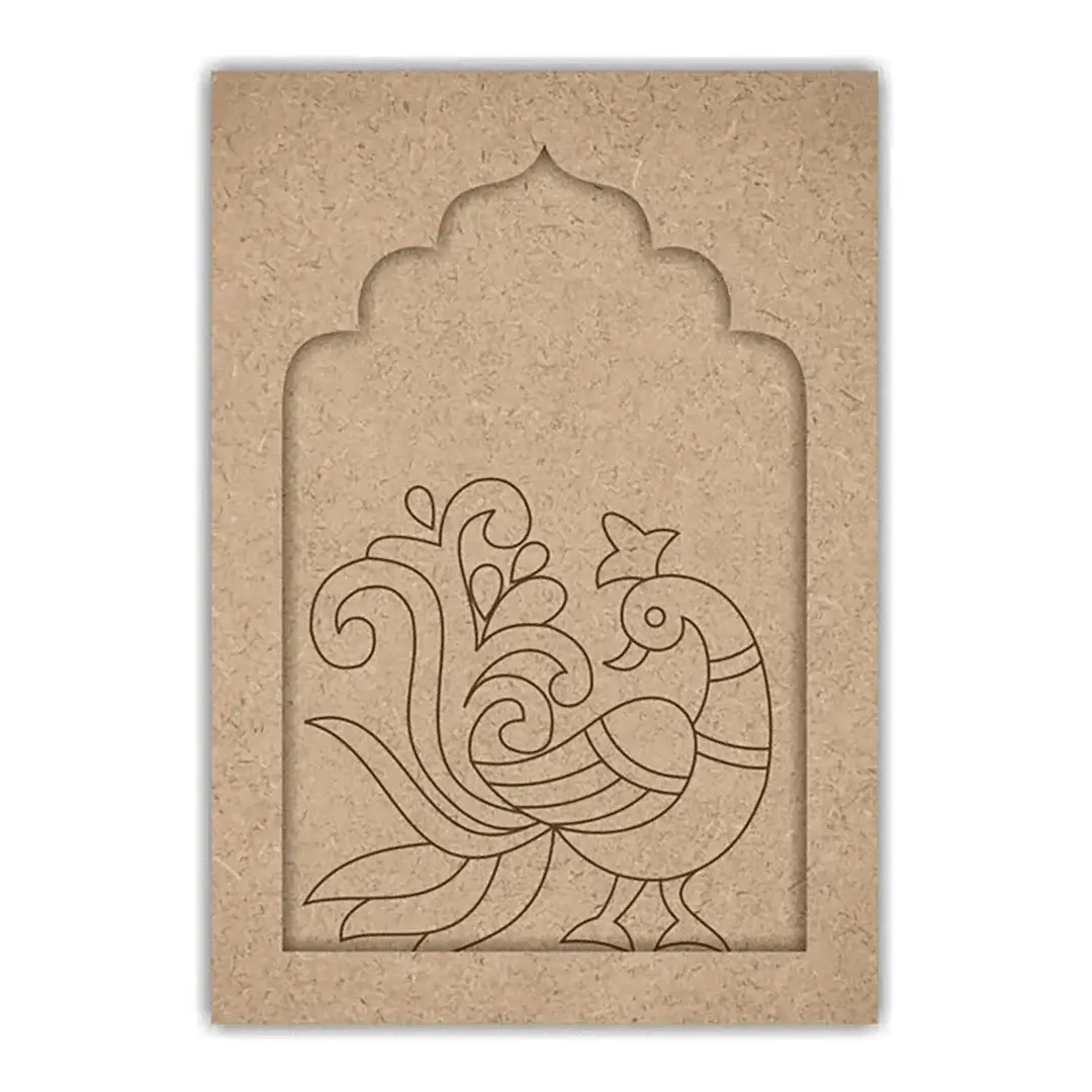 Peacock Pre Marked Jharokha