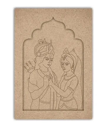 Ram Sita Pre Marked Jharokha