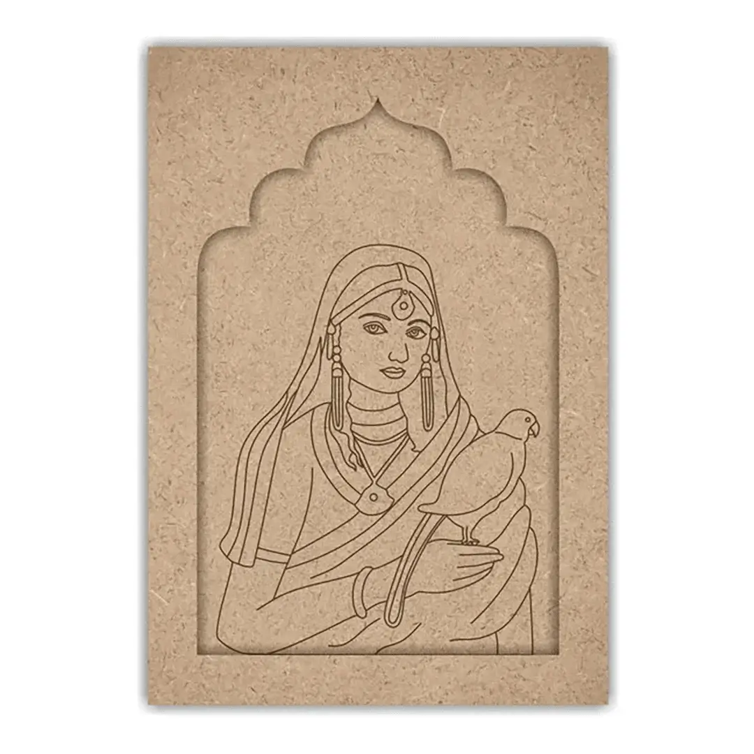 Maharani Pre Marked Jharokha Base