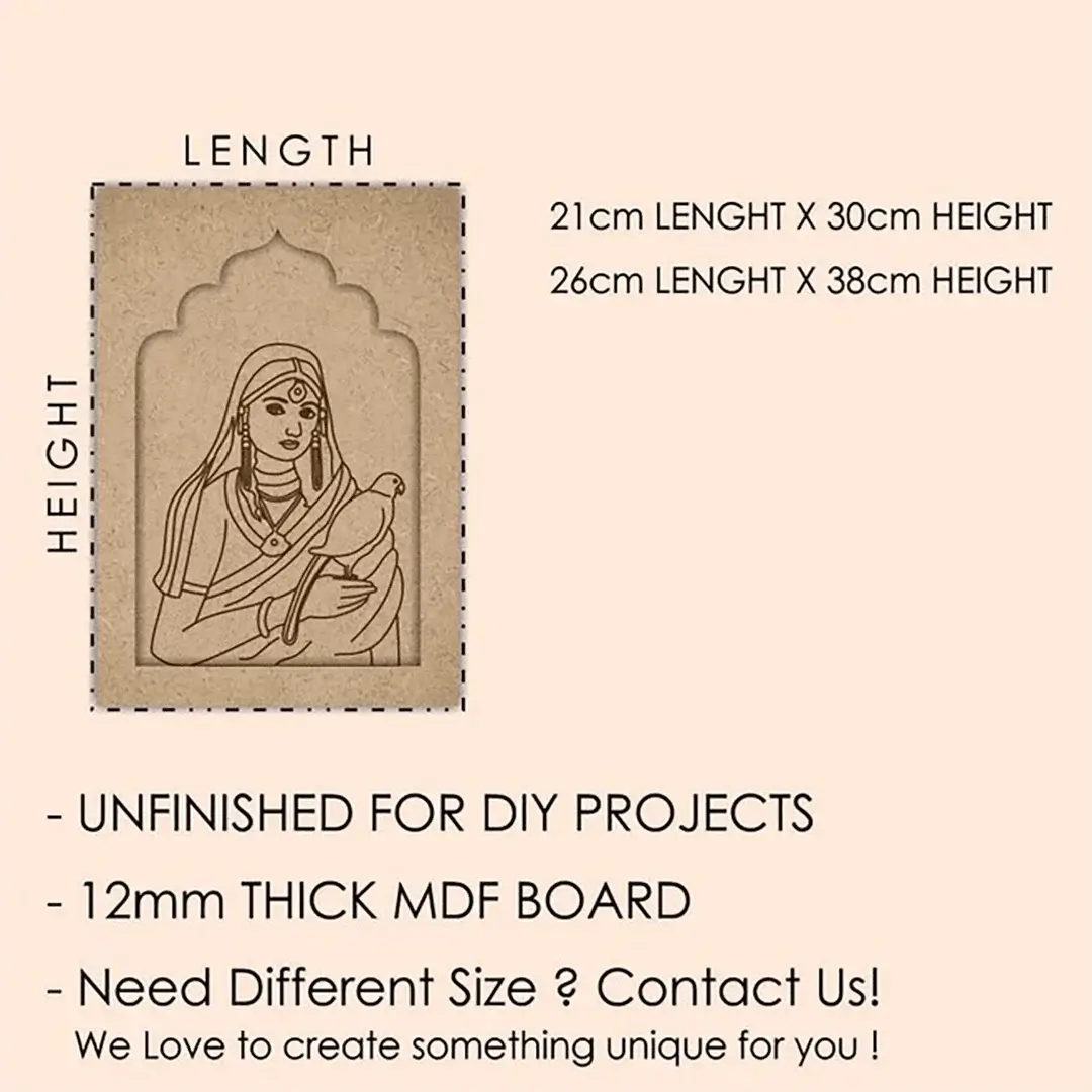 Maharani Pre Marked Jharokha Base