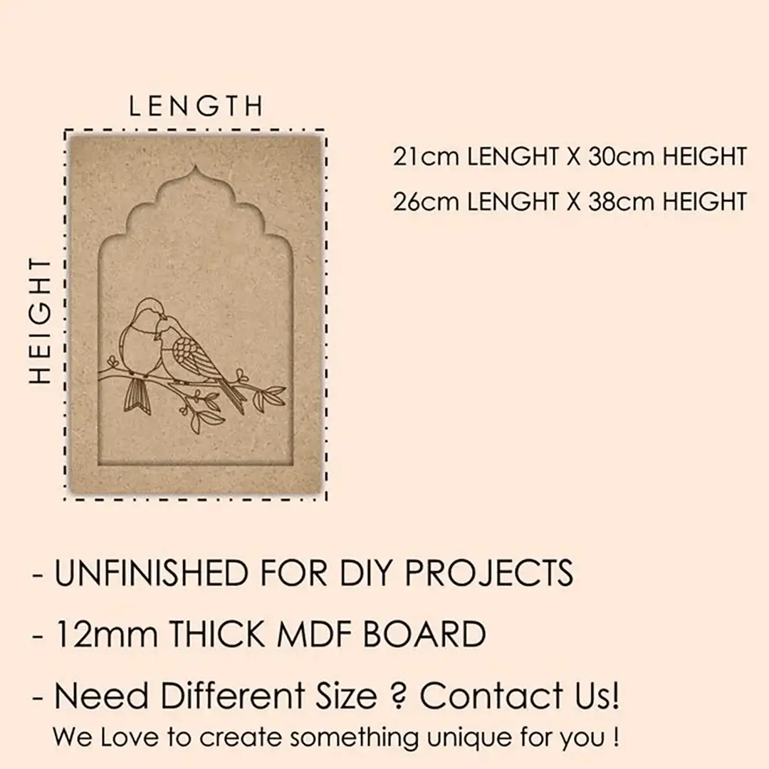 Bird Pre Marked Jharokha