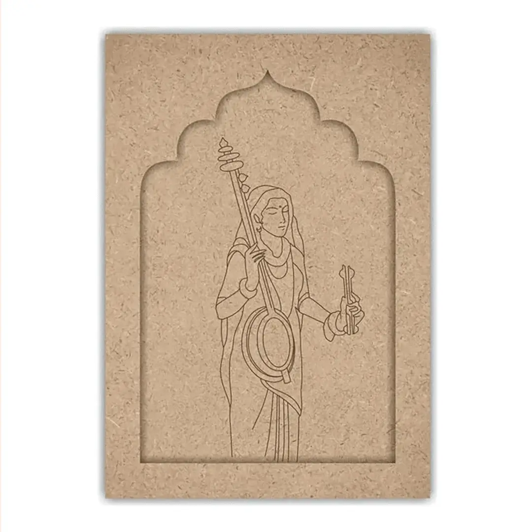 Pre-Marked MDF Jharokha Design