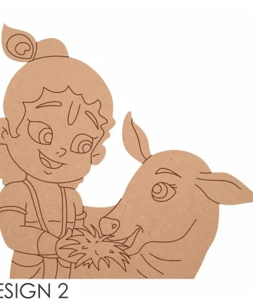 Baby Krishna Cutout Base