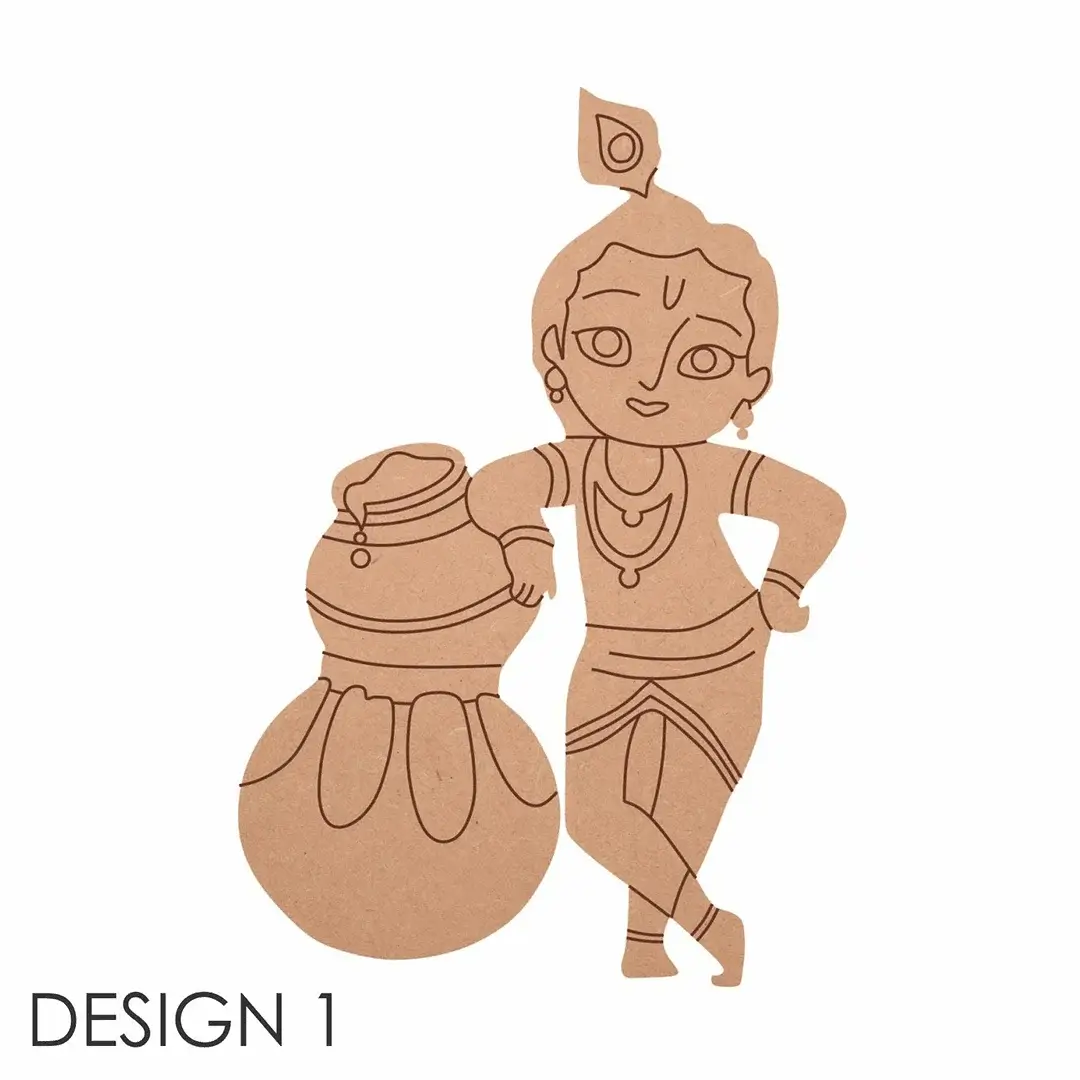 Chote Krishna Pre Marked Cutout