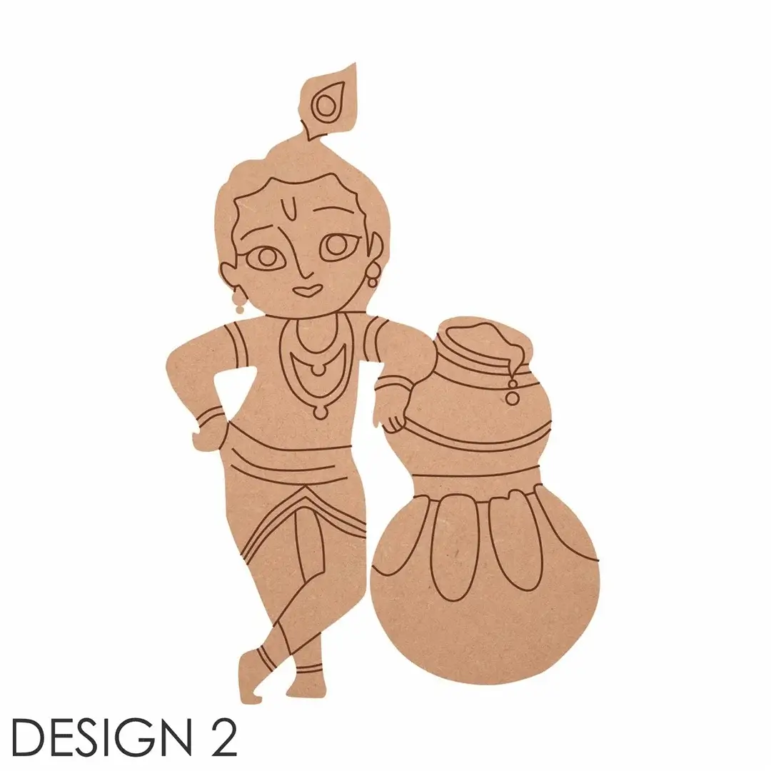 Chote Krishna Pre Marked Cutout