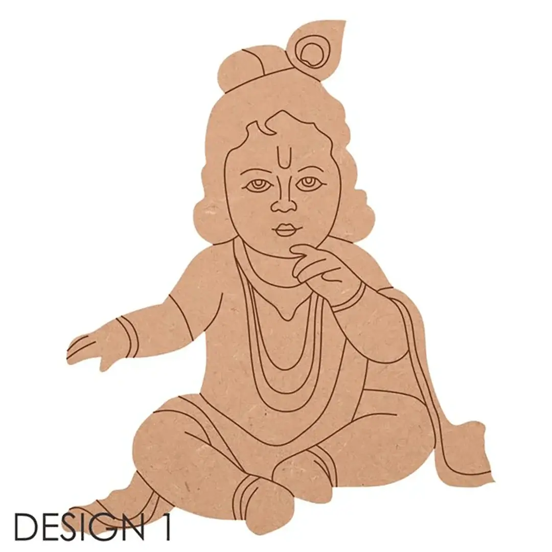 Baby Krishna Pre Marked Base