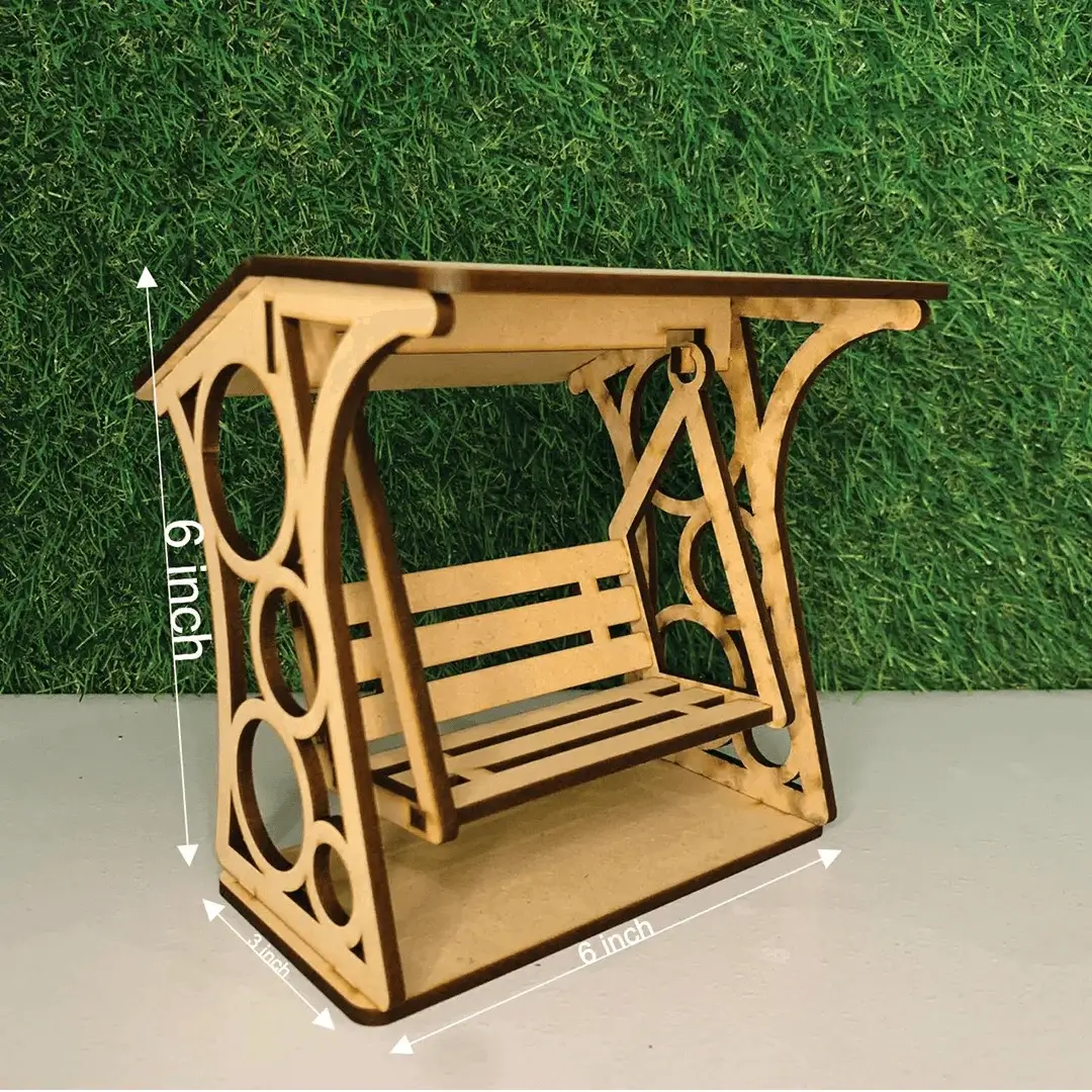 Round Pattern Krishna Jhula