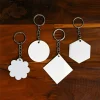 Geometric Shape Acrylic Keychain Base Geometric Shape Acrylic Keychain Base