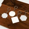 Geometric Shape Acrylic Keychain Base Geometric Shape Acrylic Keychain Base