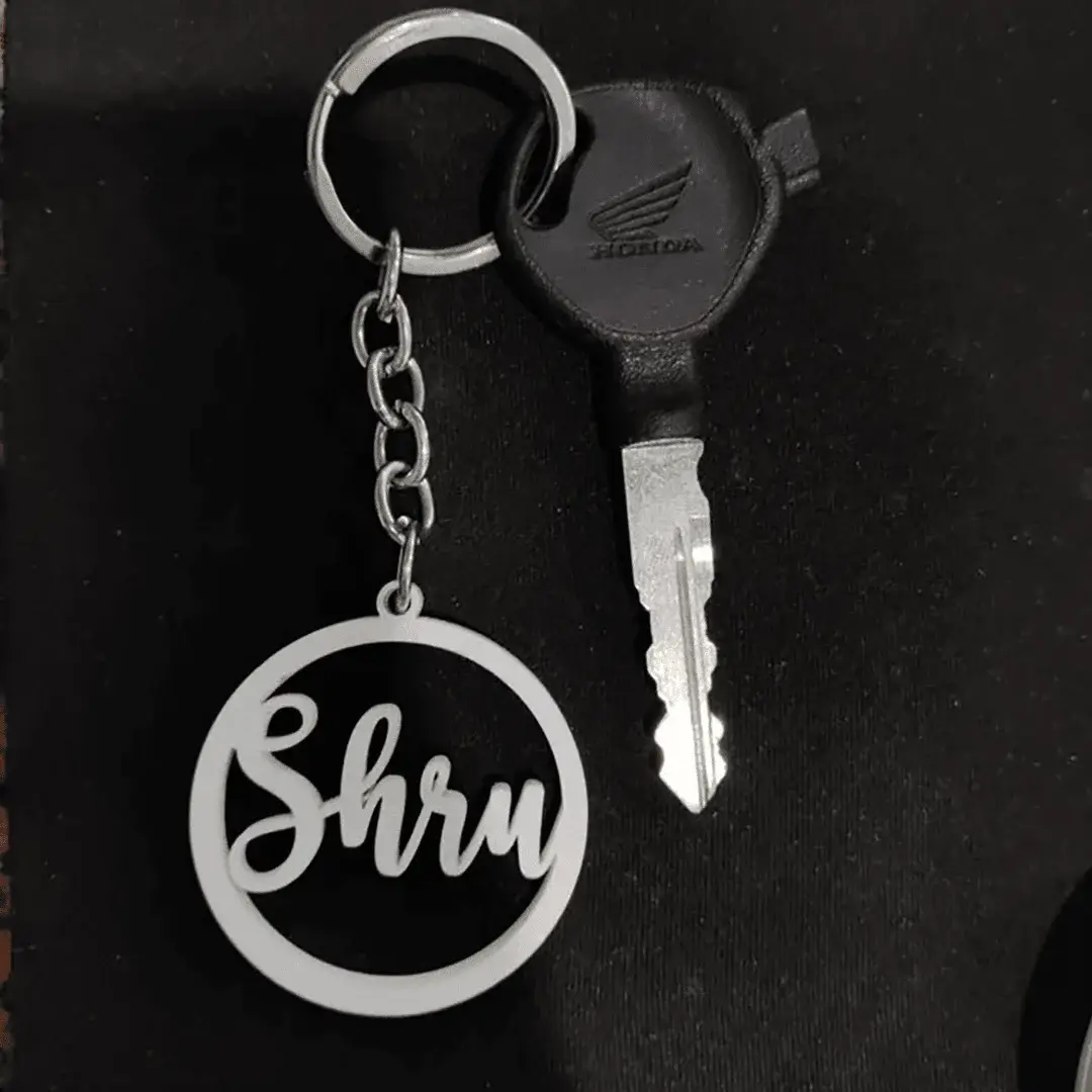 Custom Acrylic Name Keychain