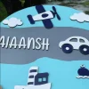 Designer kids name plate Designer kids name plate