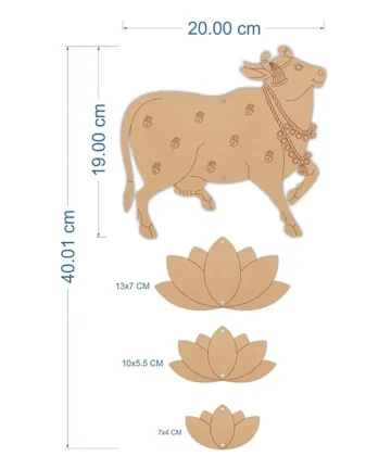 Pichwai Cow Cutout