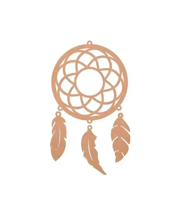 MDF Dreamcatcher Feather