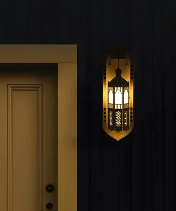 Wooden Wall hanging Light