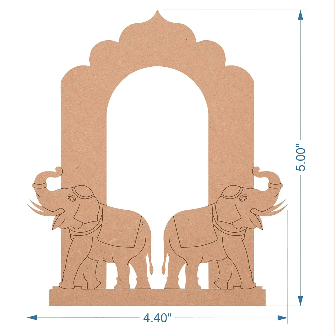 MDF Pre Marked Elephant