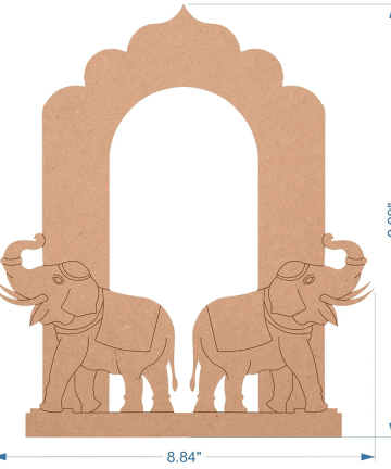 MDF Pre Marked Elephant