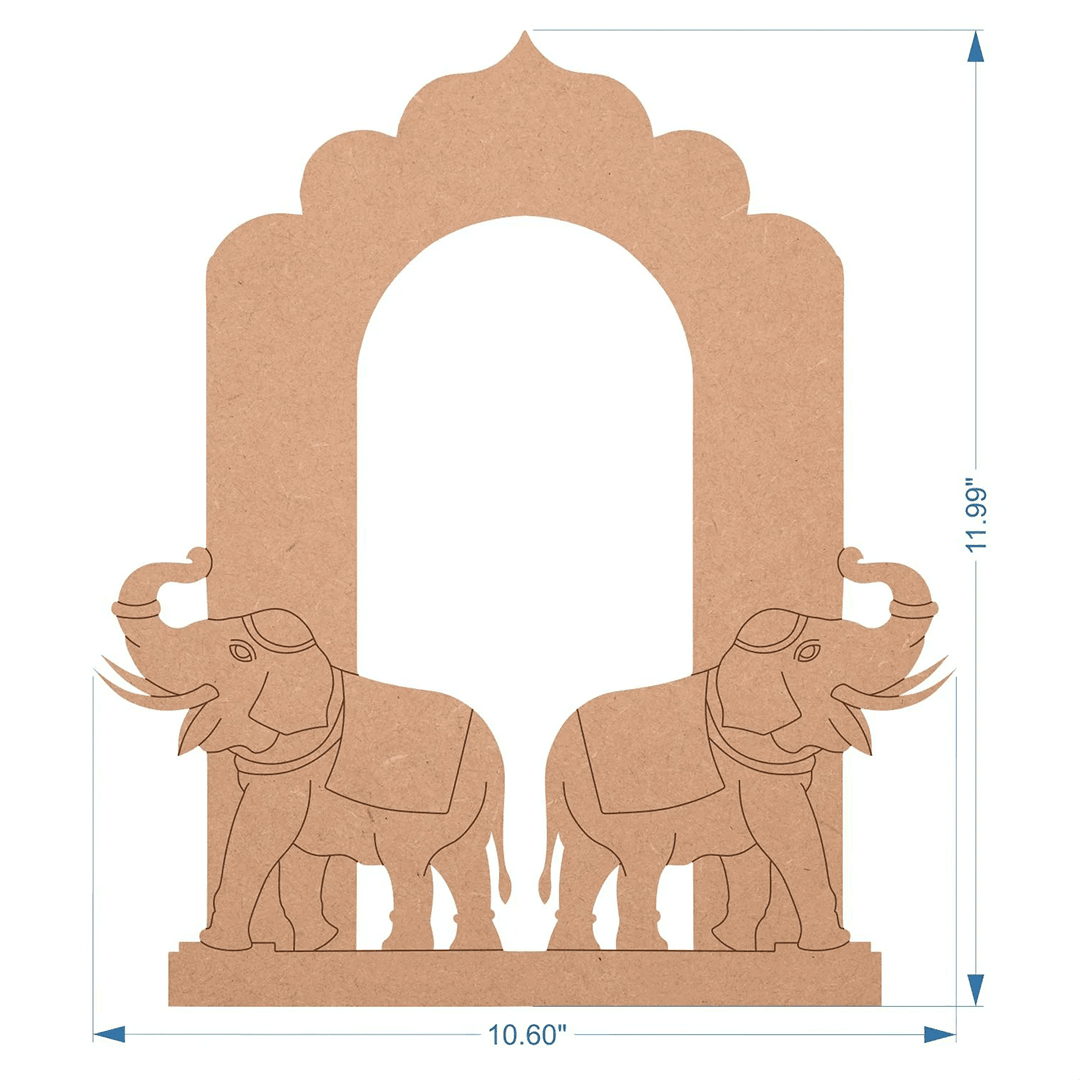 MDF Pre Marked Elephant