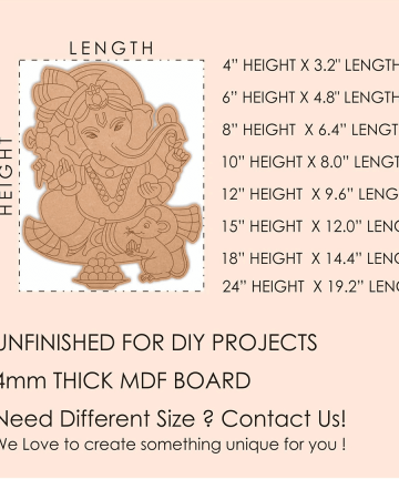 Ganpati Pre-Marked Base