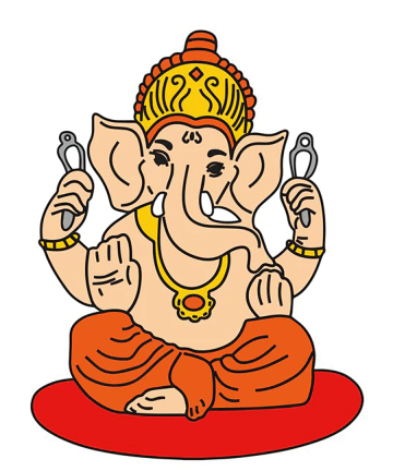 Ganesh Ji MDF Pre-Marked Cutout
