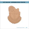 Shreenath ji cutout with Marking