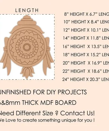 Mandala Pre Marked Base