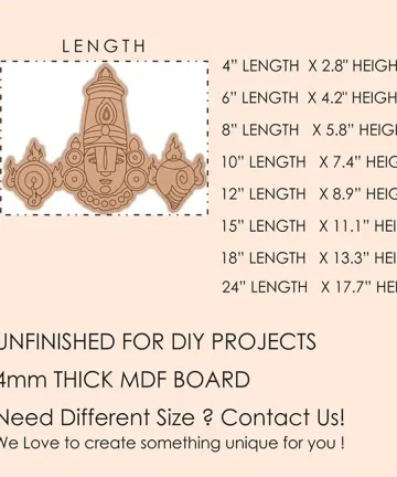 Tirupati Balaji Pre-Marked