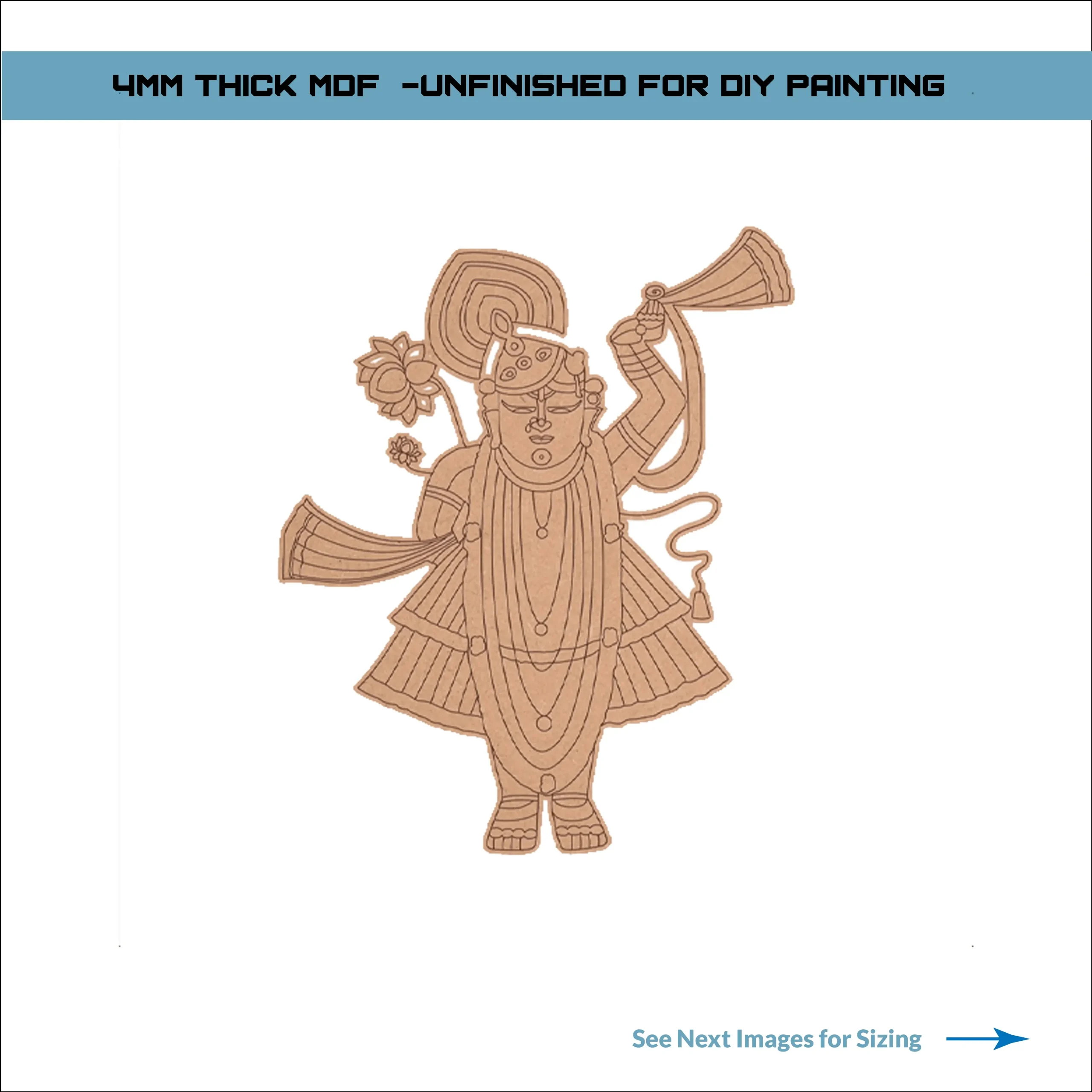 Pre-Marked Shreenath Ji