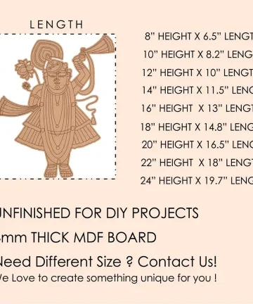 Pre-Marked Shreenath Ji