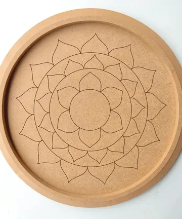 MDF Pre Marked Mandala