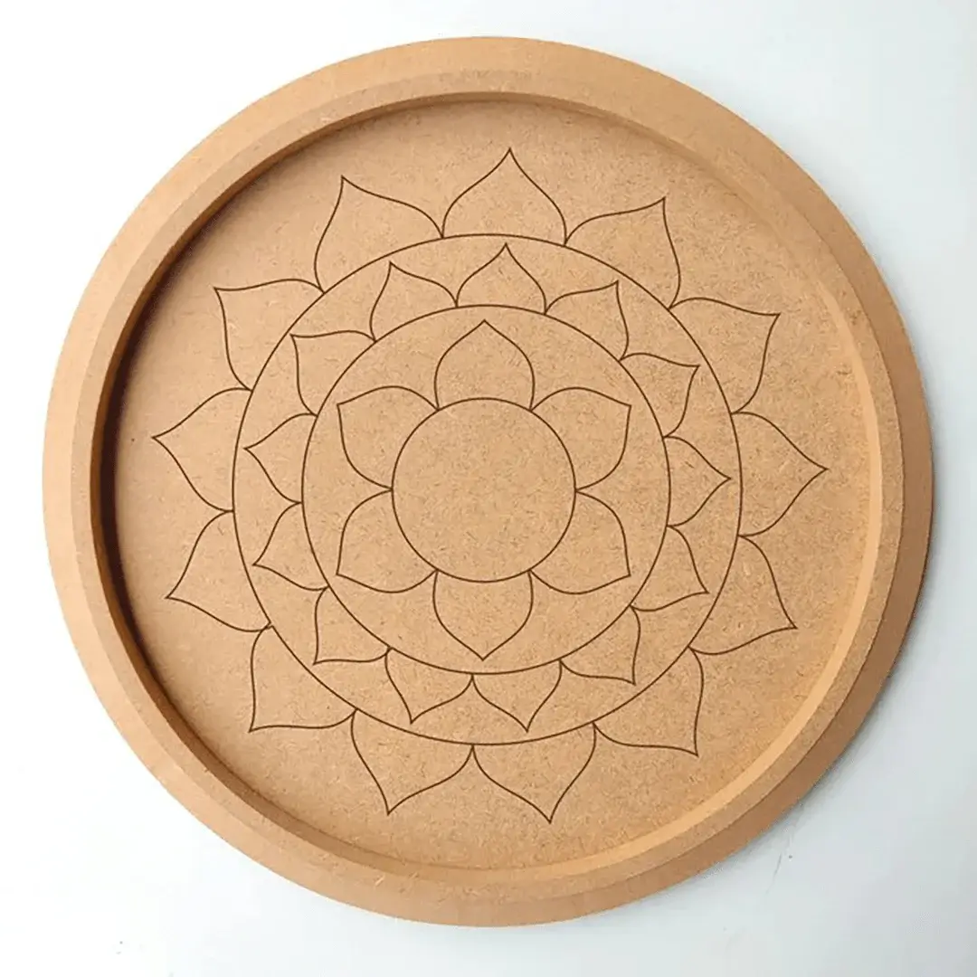 MDF Pre Marked Mandala MDF Pre Marked Mandala
