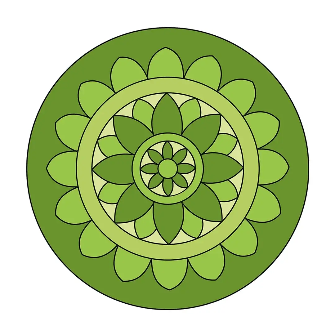 MDF Pre Marked Round Mandala MDF Pre Marked Round Mandala