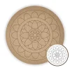 MDF Pre Marked Round Mandala MDF Pre Marked Round Mandala