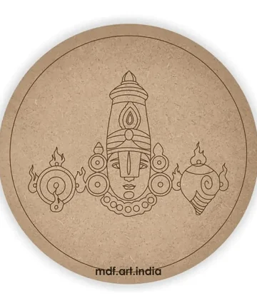 Pre Marked Round Tirupati Balaji