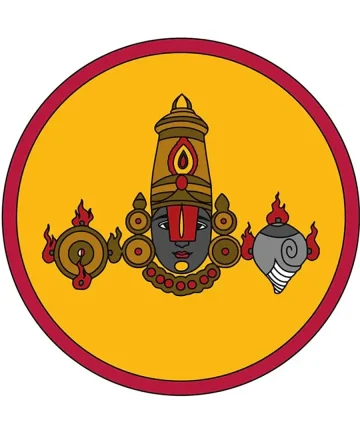 Pre Marked Round Tirupati Balaji