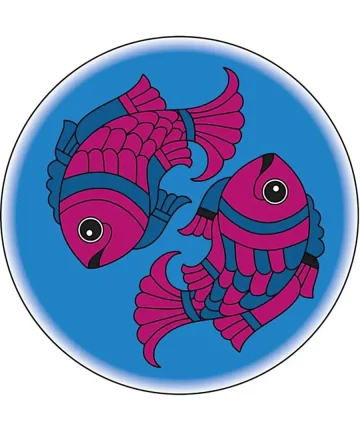 MDF Pre Marked Round Fishes