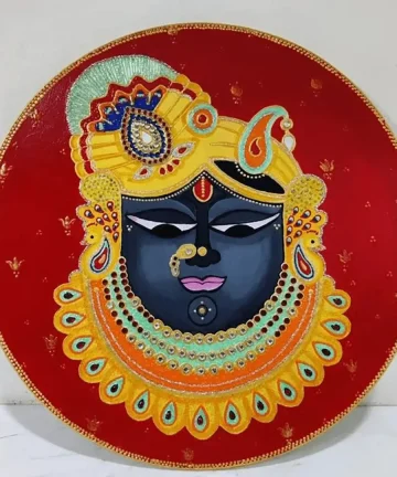 MDF Pre Marked Round Shree Nathji