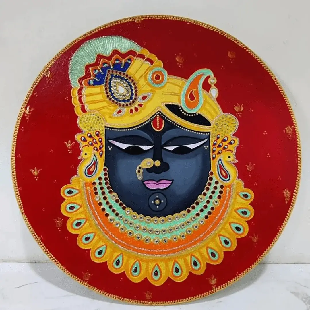 MDF Pre Marked Round Shree Nathji